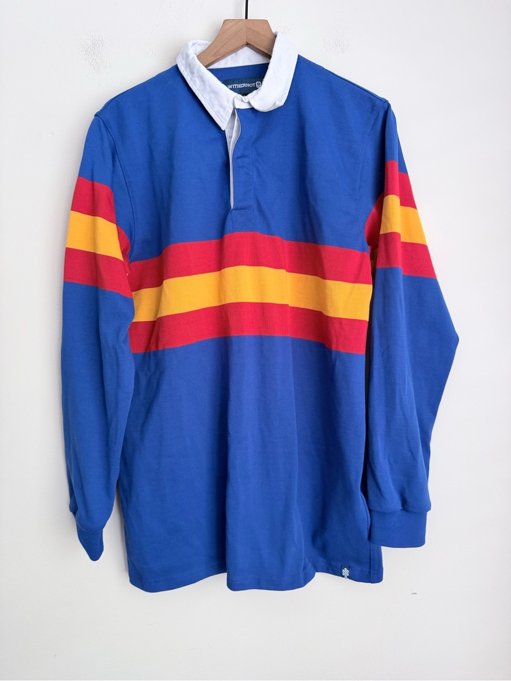 Huckleberry Withernot Ulysses Rugby Shirt striped L